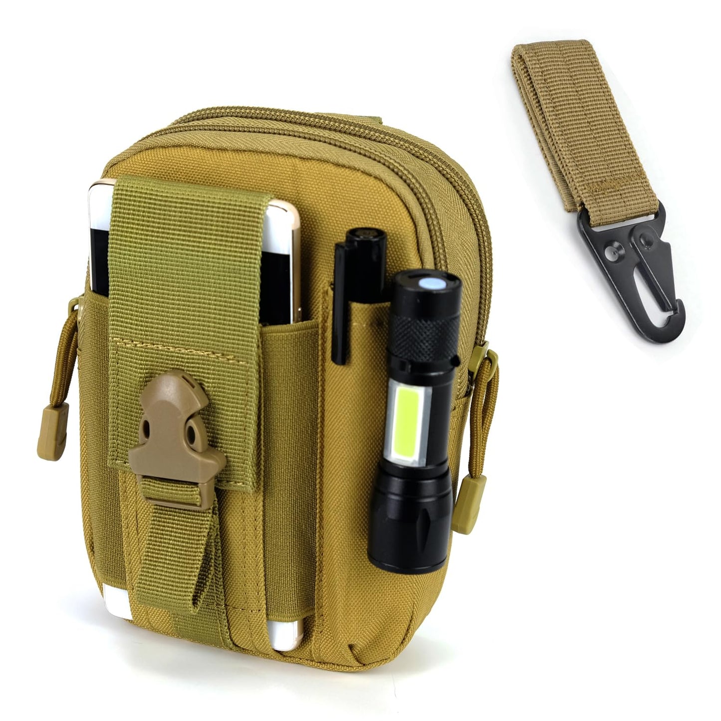 Tactical Waist Bag MOLLE Outdoor EDC Bag for Men Hiking Fanny Packs Man Bag Hand Man Belt Men's Tactical Belt Man Bag Men Belt Men Camping Accessories