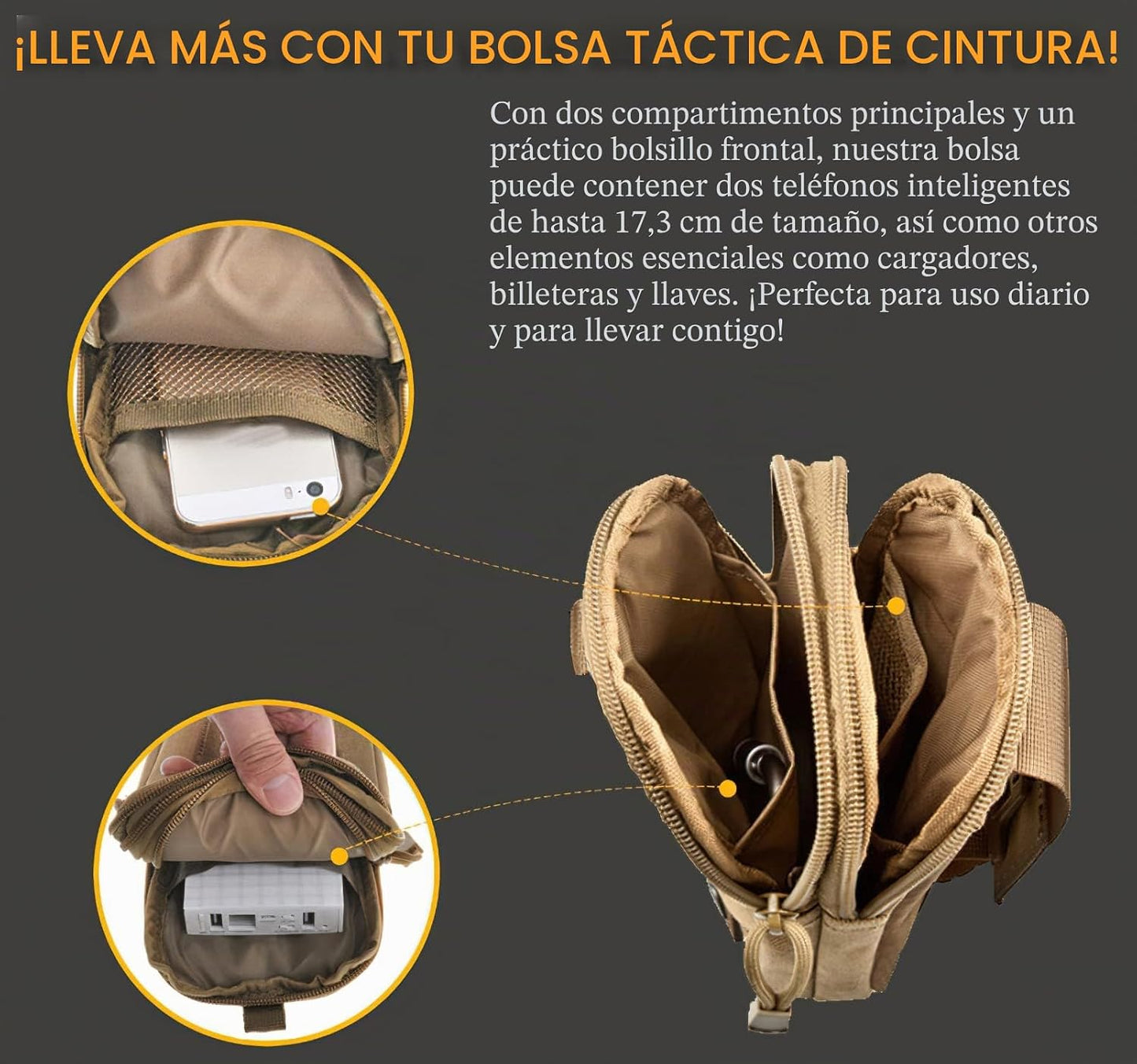 Tactical Waist Bag MOLLE Outdoor EDC Bag for Men Hiking Fanny Packs Man Bag Hand Man Belt Men's Tactical Belt Man Bag Men Belt Men Camping Accessories