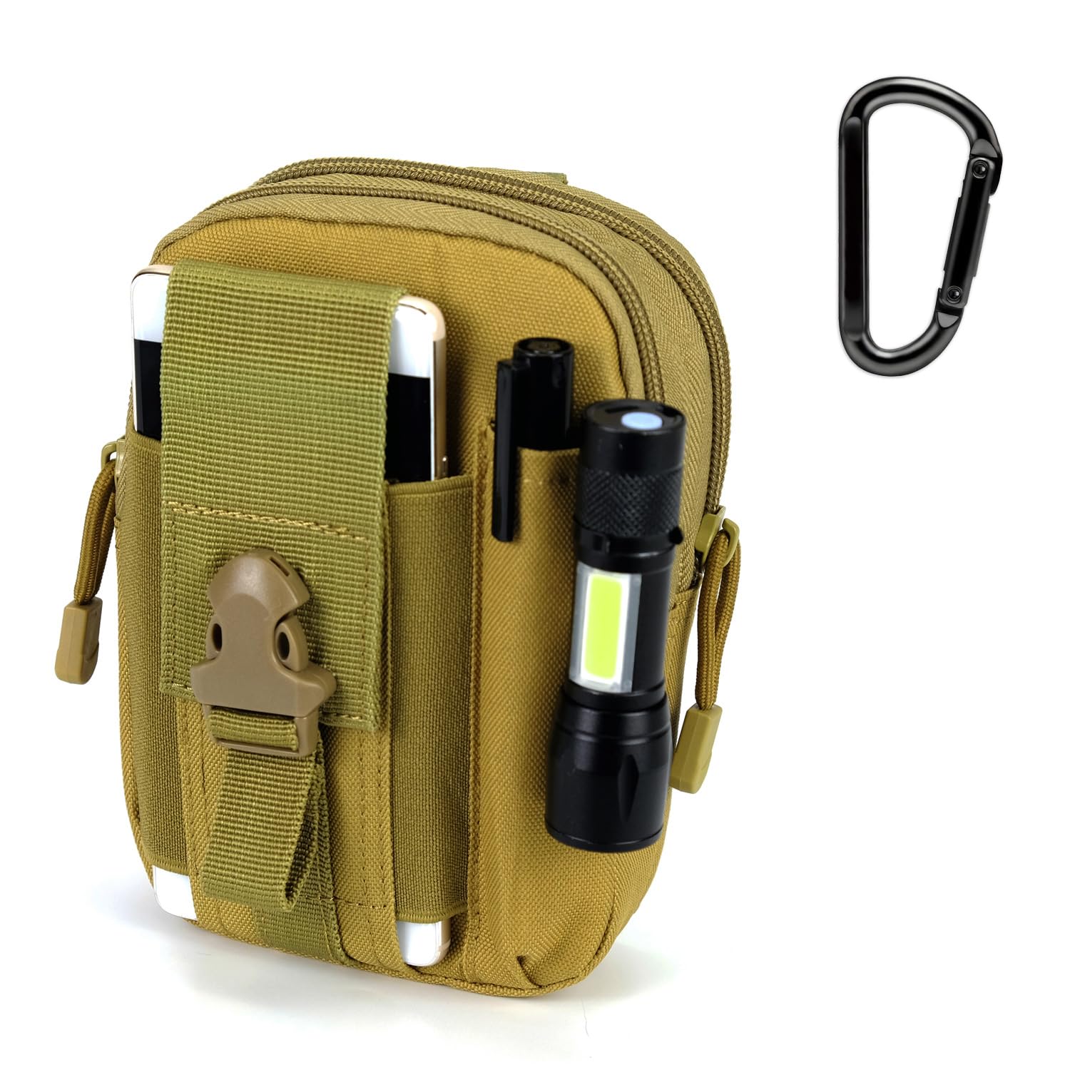 Tactical Waist Bag MOLLE Outdoor EDC Bag for Men Hiking Fanny Packs Man Bag Hand Man Belt Men's Tactical Belt Man Bag Men Belt Men Camping Accessories